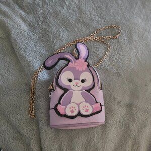 Purple Mini Bunny Coin Purse